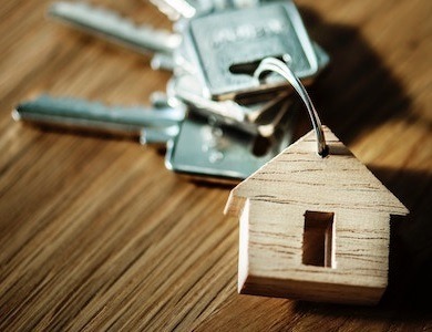 a house keychain